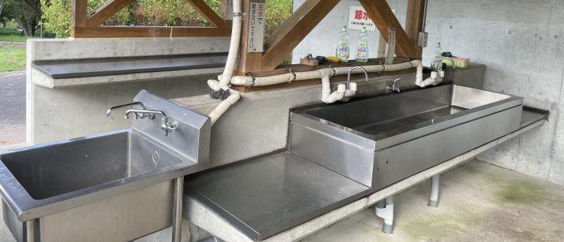 カントリーパーク大川の炊事場